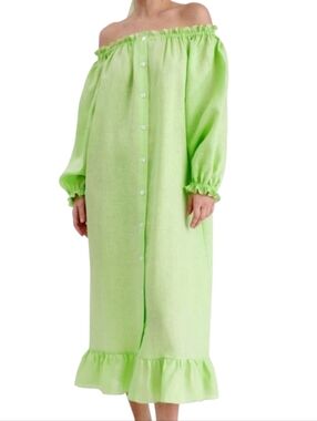 Sleeper Loungewear Linen Dress